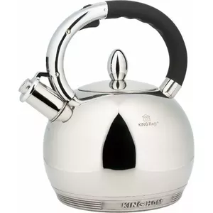 Kettle KingHoff KH-3777 with Whistle, Stainless Steel, 3 L Capacity