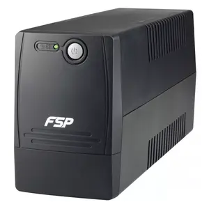 Nepārtrauktā barošanas ierīce Fortron FP 600 UPS 0.6 kVA / 360 W, sinusoīda, 2× Type F kontaktligzdas, akumulators 12 V 7 Ah, tornis