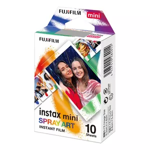 Fujifilm Instax MINI Spray Art Film Daudzkrāsains