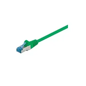 Tīkla kabelis MicroConnect Cat6a S/FTP (S‑STP) 0,25 m, RJ-45—RJ-45, zaļš