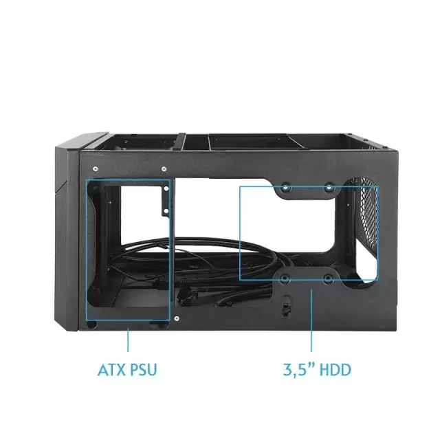 PC case Chieftec CN-01B-OP Photo 4