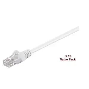 Сетевой кабель Microconnect V-UTP5005WVP RJ-45 Cat5e 0.5м белый