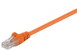 Tīkla kabelis Microconnect B-UTP5005O 0.5 m Cat5e U/UTP RJ-45 vīrietis pret RJ-45 vīrietis oranžš apaļš