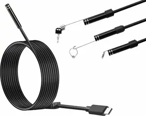 Inspection Camera Xrec SB5454 — USB/USB-C Type-C, 1 m Cable, 5.5 mm Probe, IP67, HD