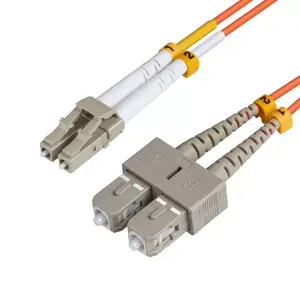 Оптоволоконный кабель Microconnect FIB420003 LC SC OM1 3 м Оранжевый