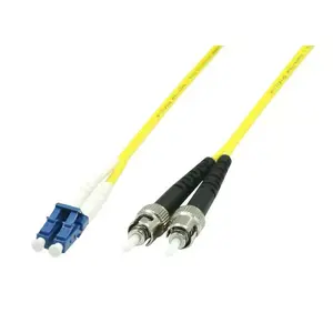 Fibre optic cable Microconnect FIB411002 LC ST OS2 2 m Yellow