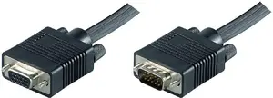 Кабель VGA MicroConnect MONGH5B 5 м VGA (D-Sub) штекер/гнездо черный