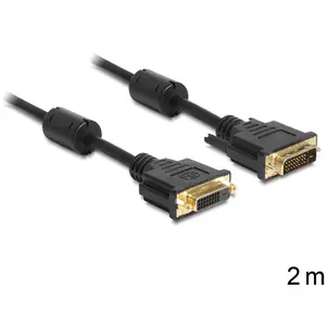 DVI Cable DeLOCK DVI-D/DVI-D 2m