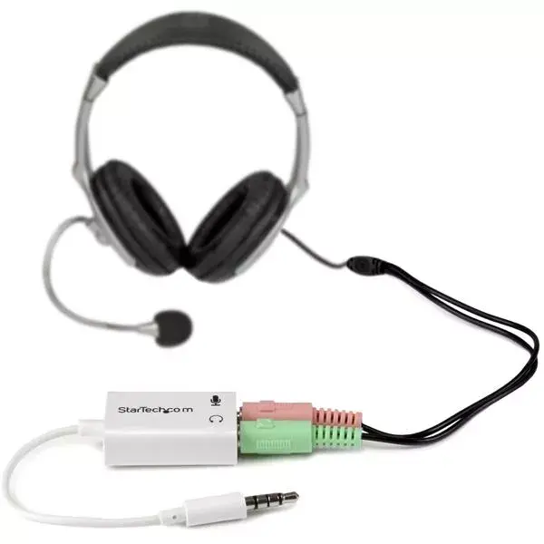 Headset Adapter StarTech.com MUYHSMFFADW Photo 3