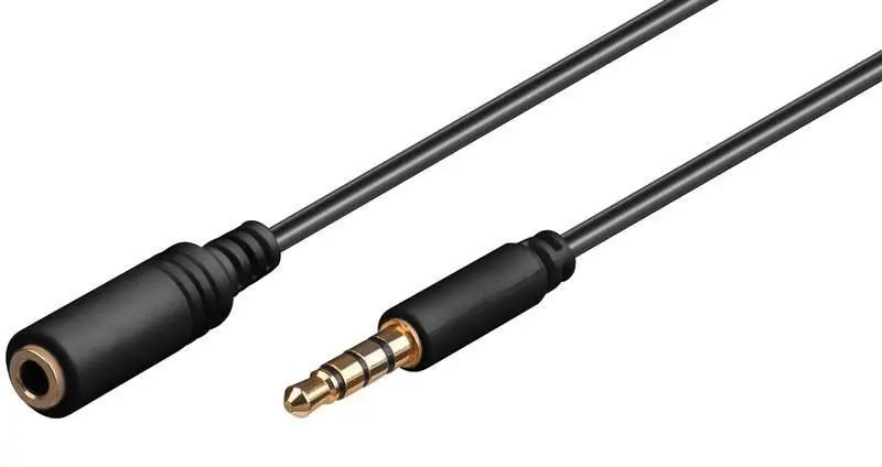 MicroConnect IPOD003B Audio Kabelis ar 3