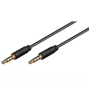 Аудиокабель Microconnect IPOD011 0.5м 3.5мм Черный