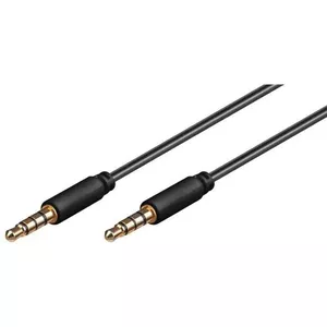 Аудиокабель Microconnect IPOD016 2м 3.5мм Черный