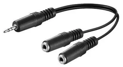 MicroConnect AUDLL02 audio kabelis 3.5