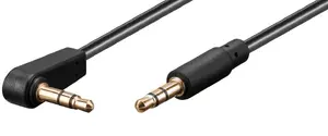 Аудиокабель MicroConnect AUDLL05A 3.5mm штекер - 3.5mm штекер Черный