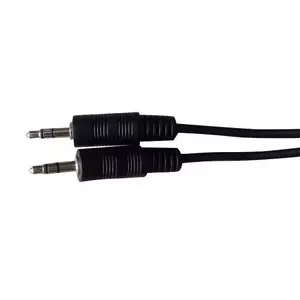 Аудиокабель Microconnect AUDLL10 10м 3.5мм Черный