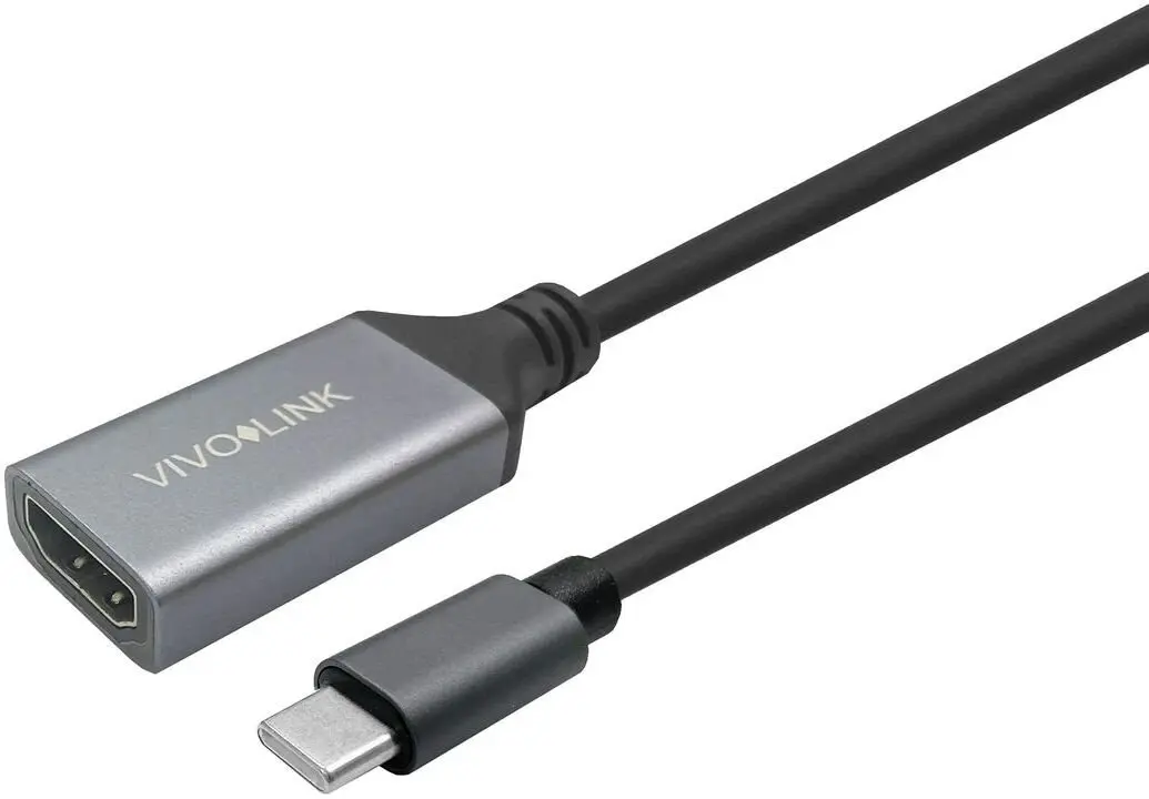 VivoLink PROHDMIUSBCFM2 HDMI uz USB-C kabelis 2m Photo 2