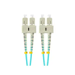 Fibre optic InfiniBand cable LANBERG FO-SUSU-MD31-0050-TQ, single-mode duplex, 0.5 m