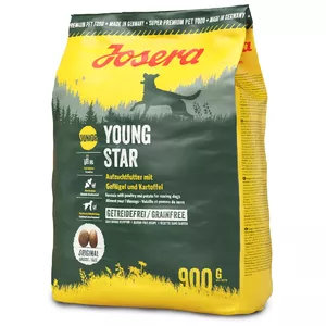 Suņu barība Josera YoungStar 900 g Universāla Kartupeļu Putnu
