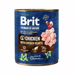 Сухой корм Brit Premium for Dogs Chicken with Hearts — полноценное питание для взрослых собак