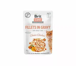 Влажный корм для кошек Brit Care Choice Chicken 85 г
