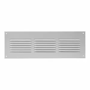 EUROPLAST MR3010 Metal Ventilation Grille 300 x 100 mm White