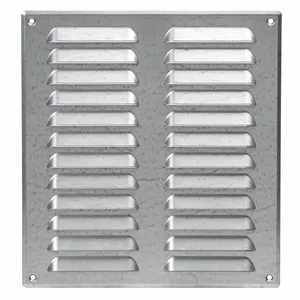 Ventilation grille EUROPLAST MR2628Zn 260×280 mm galvanized metal