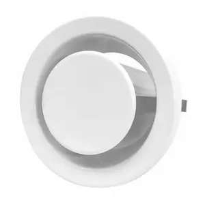 Air exhaust diffuser EUROPLAST DMK100, adjustable blades, 100 mm diameter