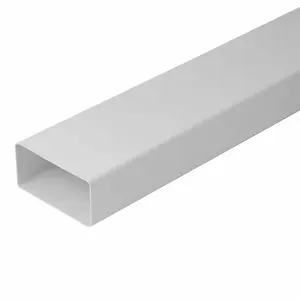 EUROPLAST K-0.5 Flat Ventilation Duct 110 x 55 mm, 0.5 m