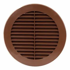 EUROPLAST VR150B Ventilation Grille, 150 mm, Brown