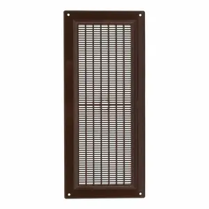 EUROPLAST VR1330B Ventilation Grille 130x300 mm, Brown