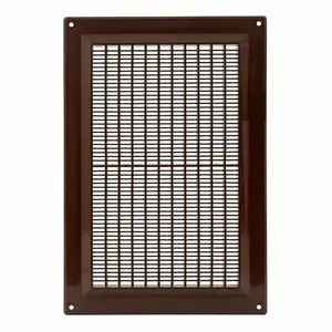 EUROPLAST VR2517B Ventilation Grille 250x170 mm, Brown