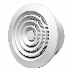 EUROPLAST NGA100 Round Plastic Ventilation Grille DN100