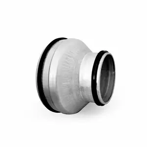 ALNOR RPCL-160-100 Ventilation Transition with Gasket, DN 160-100 mm