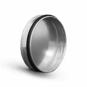 ALNOR CPSL-100 End Cap with Gasket for Ventilation Ducts