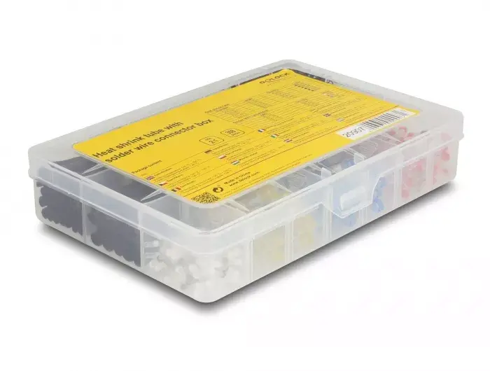 Heat shrink tube DeLOCK 308 pieces Photo 2