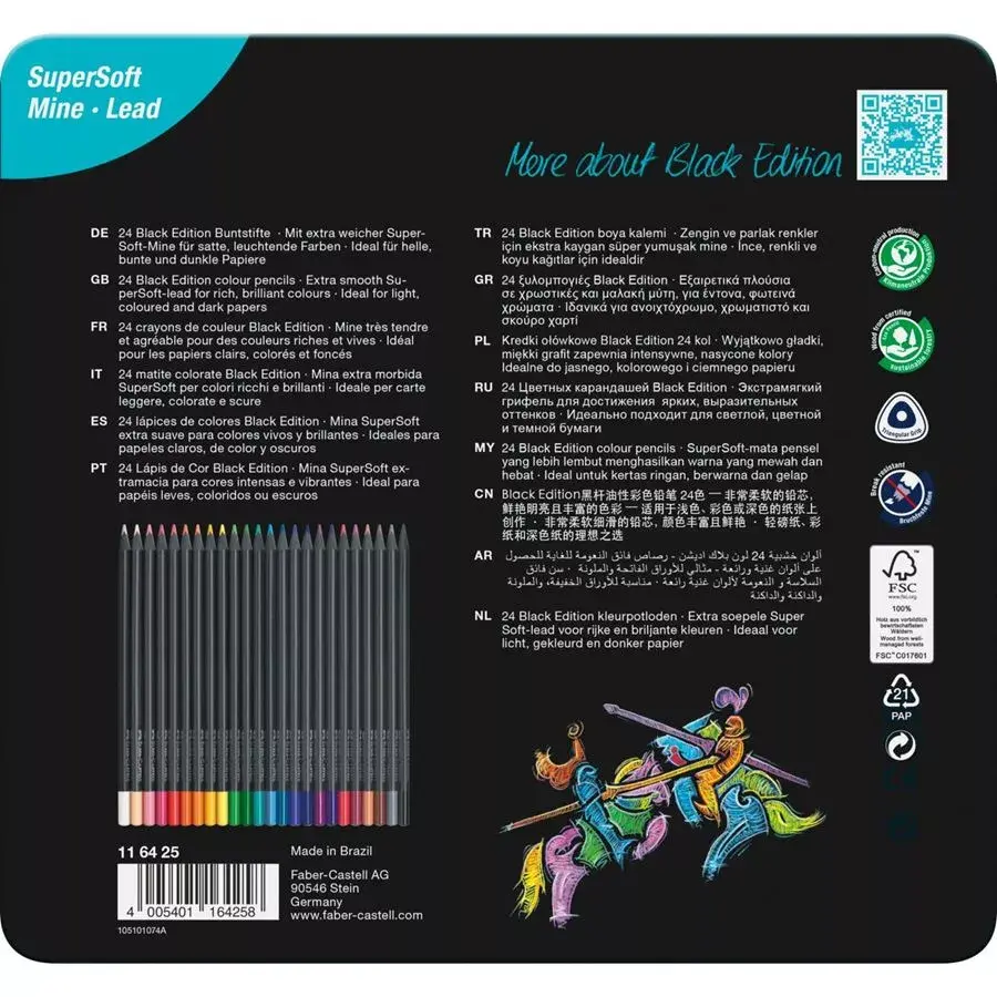 Krāsu zīmuļi Faber-Castell 116425 Photo 5