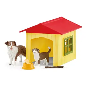 Домик для собак Schleich FARM WORLD 42573 Многоцветный Рекомендуемый возраст 3+