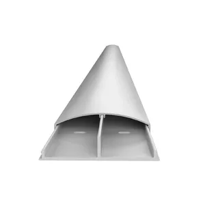 Cable Cover Multibrackets M SS Aluminum 75mm W - 1600mm L