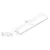 Kabeļu pārklājs Multibrackets M SS Alumīnijs 75mm W - 1600mm L Photo 5