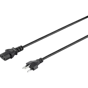 Power Cable Conrad SY-5042694 2m IEC C13 Power Plug Type J