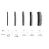 Kabeļu zeķe Multibrackets M Universal 19mm Black 25m Photo 5