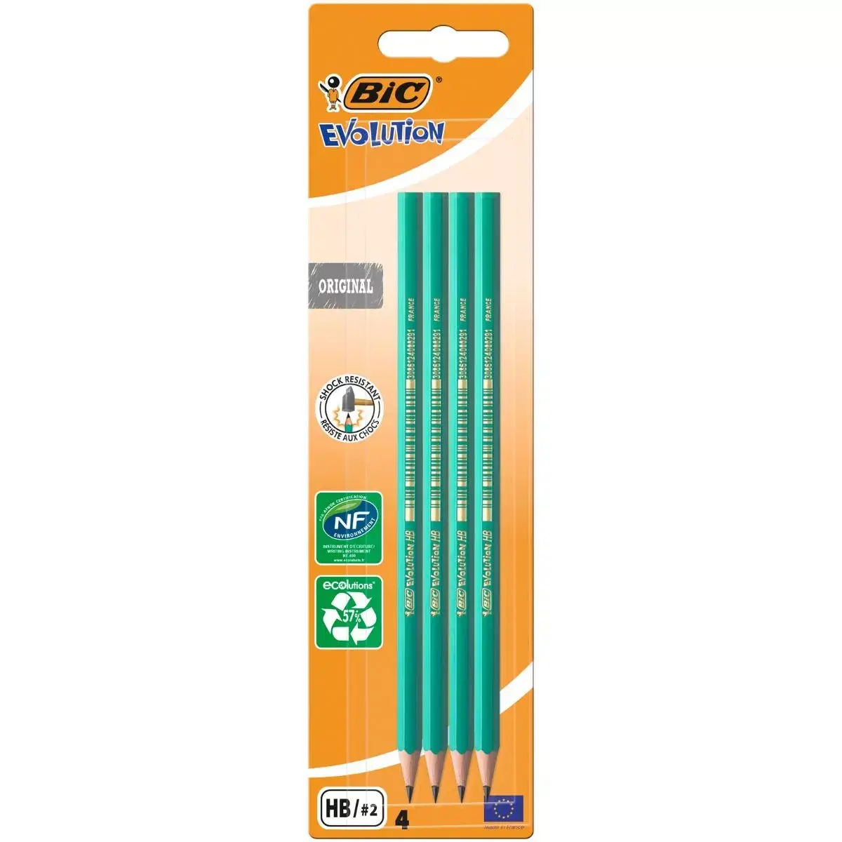 BIC 8902764 grafīta zīmuļi — 4 gab. Photo 2
