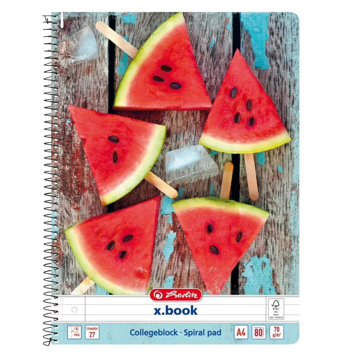 Herlitz 11086188 Writing Notebook A4 Photo 3