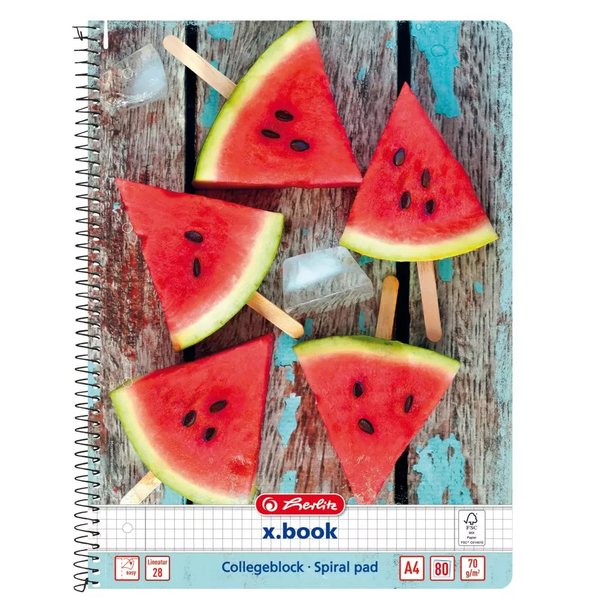 Herlitz 11086204 A4 Writing Notebook Photo 5