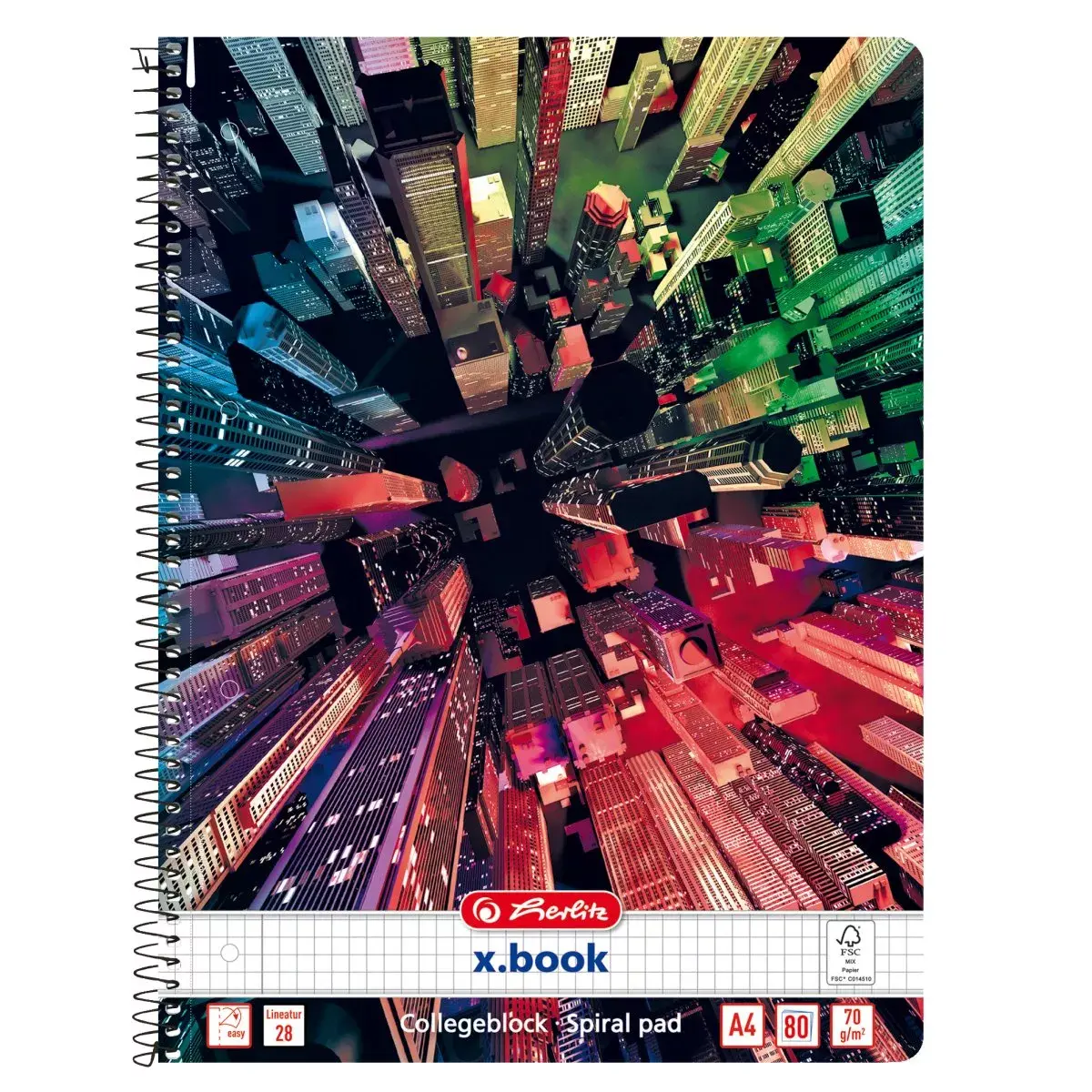 Herlitz 11086204 A4 Writing Notebook Photo 6