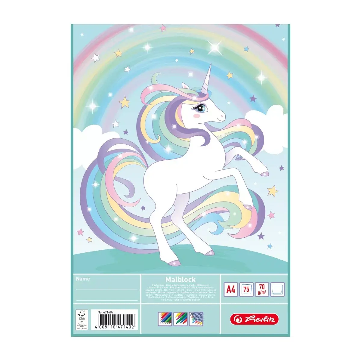 Herlitz 471409 A4 Writing Notebook Photo 2