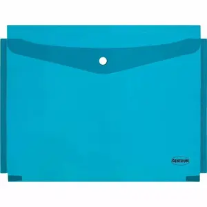 Plastic A4 Envelope with Button Centrum 80047
