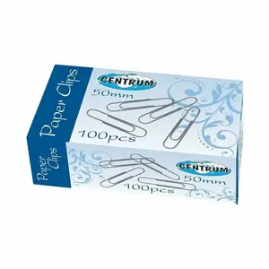 Paper clips Centrum 50 mm, pack of 100 (model 80059)