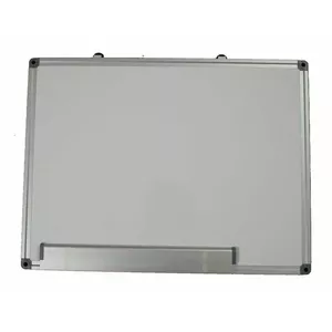 BRANDLAND Magnetic Whiteboard 60x90 cm with Aluminium Frame