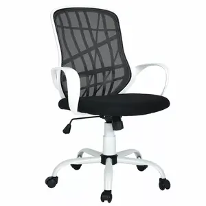 Офисное кресло FURNITURE_R DESERT WB с белой базой 320 мм из полиуретана